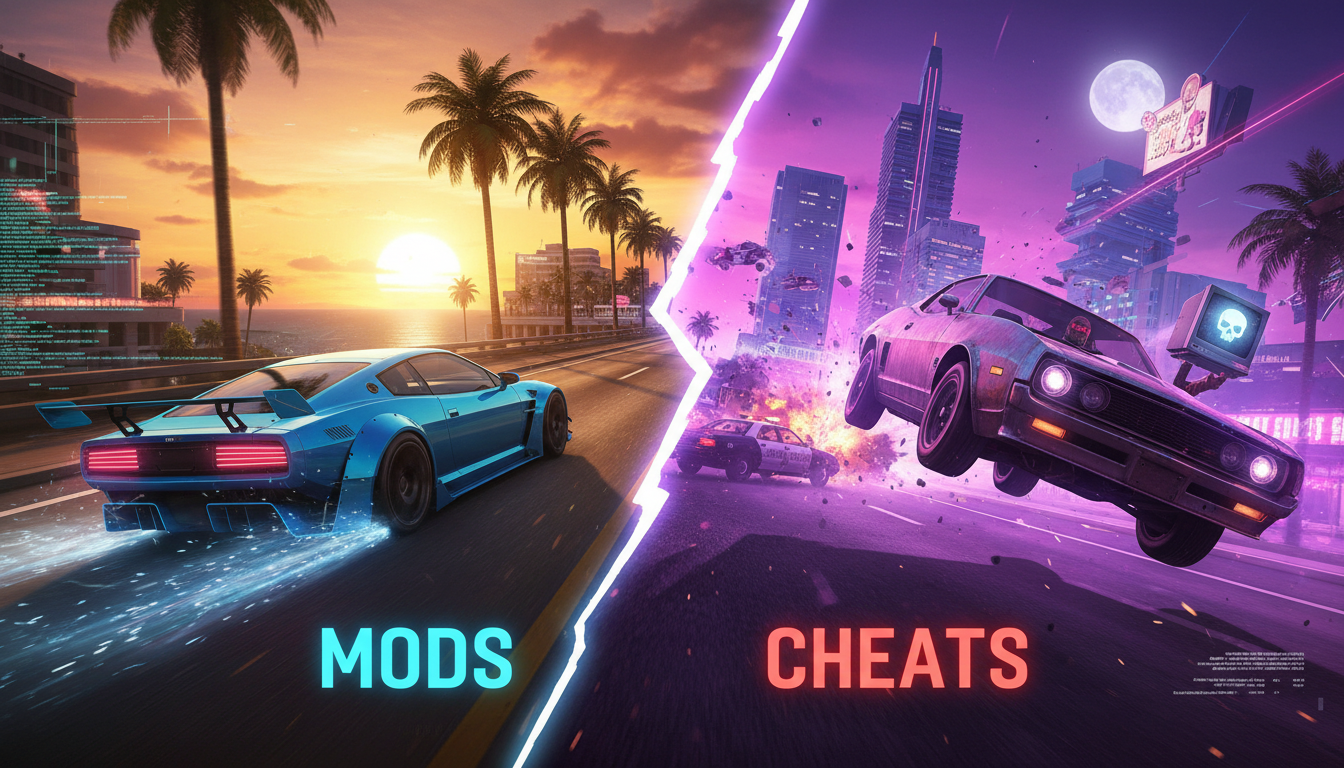 Difference Between Mods And Cheats