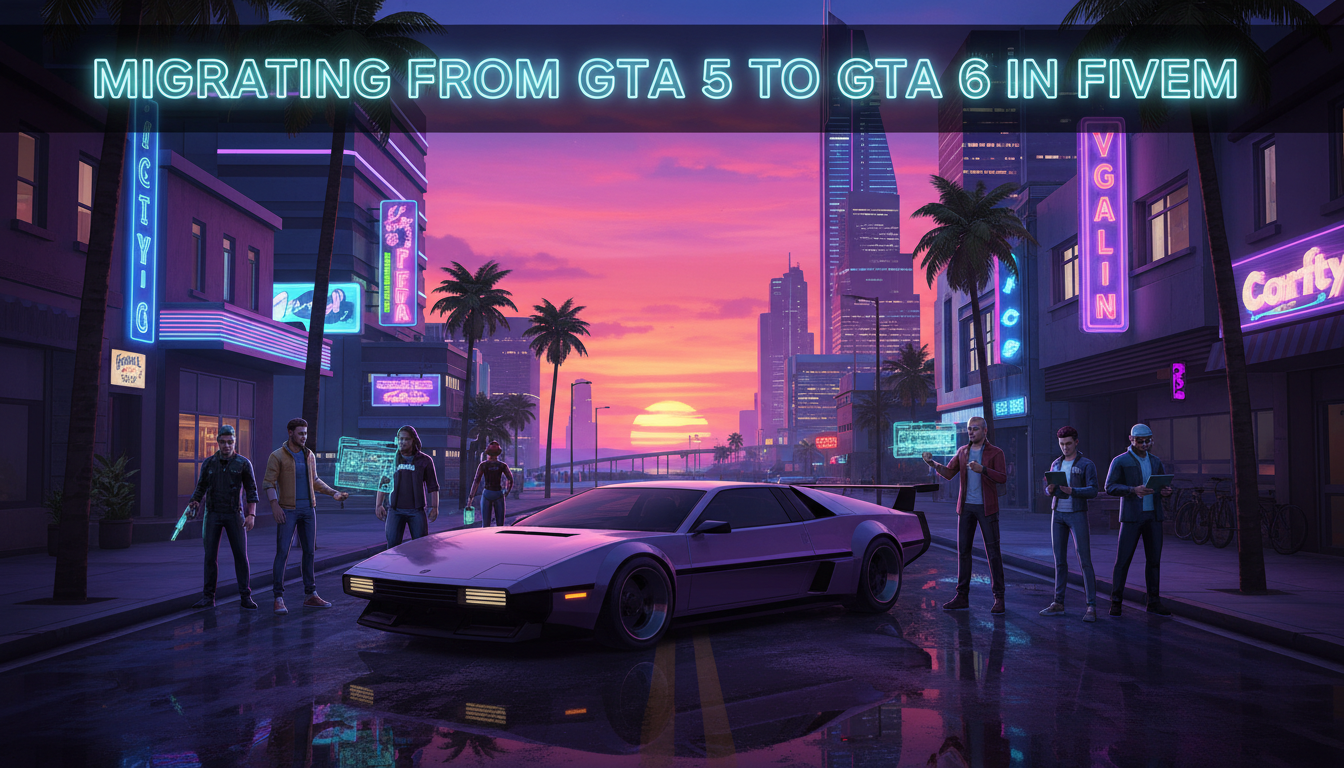 Migrating From GTA 5 To GTA 6 In Fivem