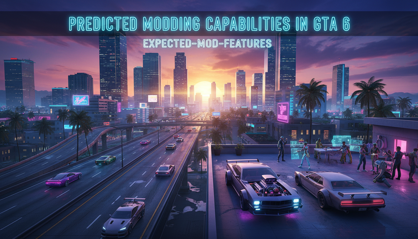 Predicted Modding Capabilities In GTA 6